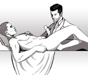 Doctor Gives Horny Patient a Prostate Exam